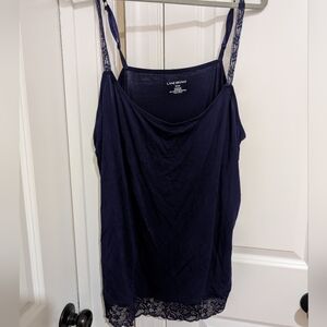 Lane Bryant Deep Purple Lace Cami